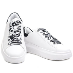 Rieker Sneakers dama W1201 80 alb+multicolor ID3855-ALB.MCL