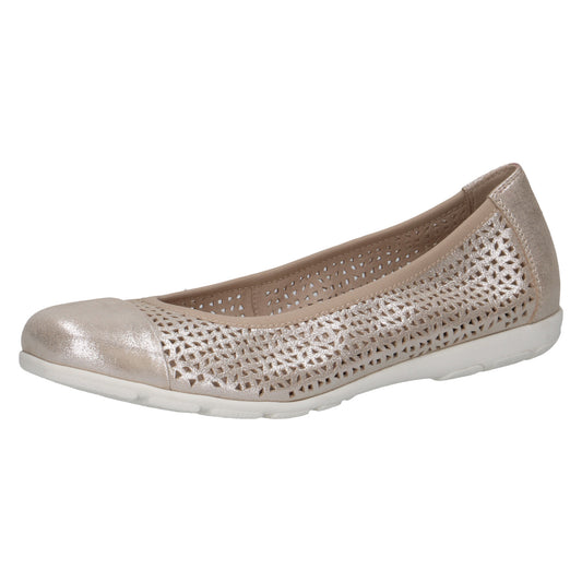 Caprice Balerini dama 9 22151 42 TAUPE ID3860-TPE