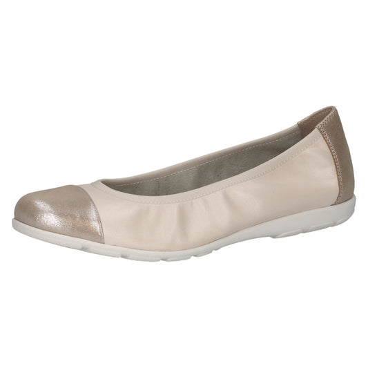 Caprice Balerini dama 9 22152 42 CREAM COMB ID3867-CRCOMB