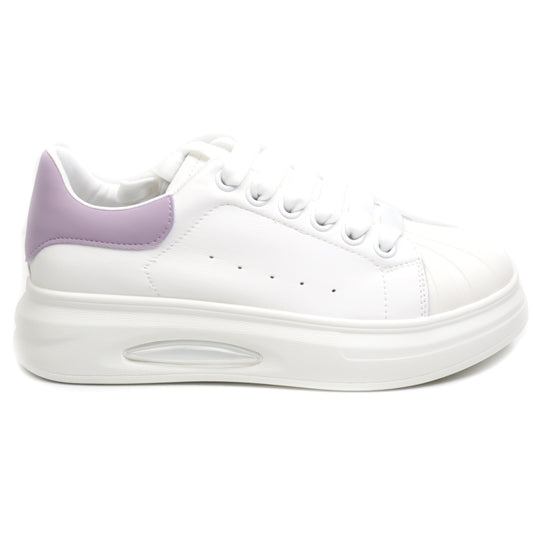 Franco Gerardo Sneakers dama T2653 WHITE/LAVAND ID3874-WLV