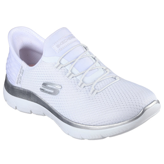 Skechers Pantofi dama sport SUMMITS DIAMOND DREAM 150123 WHITE/SILVER ID3897-WSL