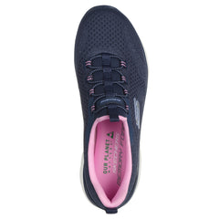 Skechers Pantofi dama sport SUMMITS NEW NATURE 150120 NAVY/PINK ID3899-NVPK