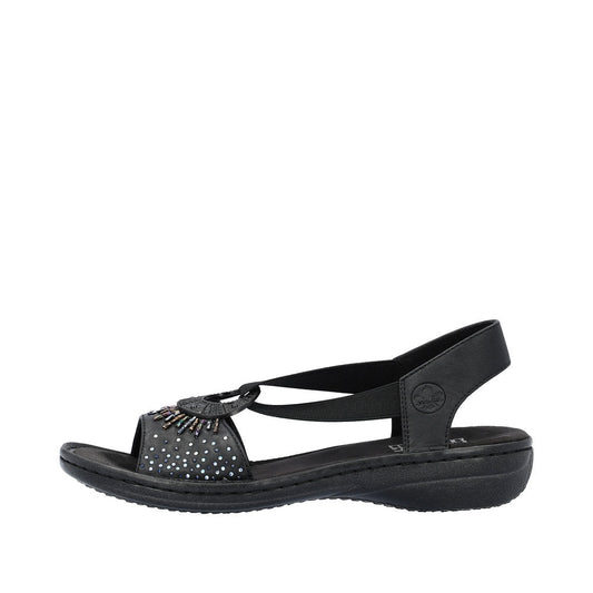 Rieker Sandale dama 60880 00 negru ID3914-NG