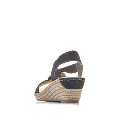 Rieker Sandale dama 624H6 00 negru ID3917-NG