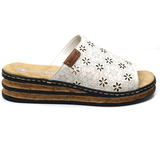 Rieker Papuci dama 62955 60 crem ID3921-CRM
