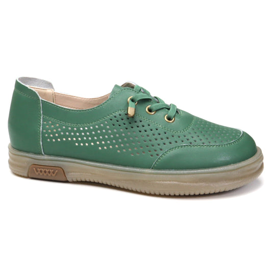 Formazione Pantofi dama 12175 verde ID3959-VRD