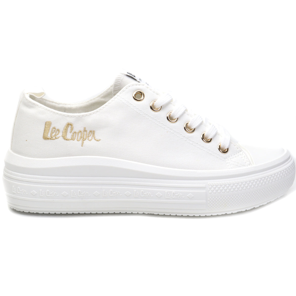 Lee Cooper Tenisi dama LCW 24 44 2462L WHITE/GOLD ID3989-WHGD