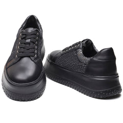 Pass Collection Sneakers dama W1W140022A 01 Z negru ID3999-NG