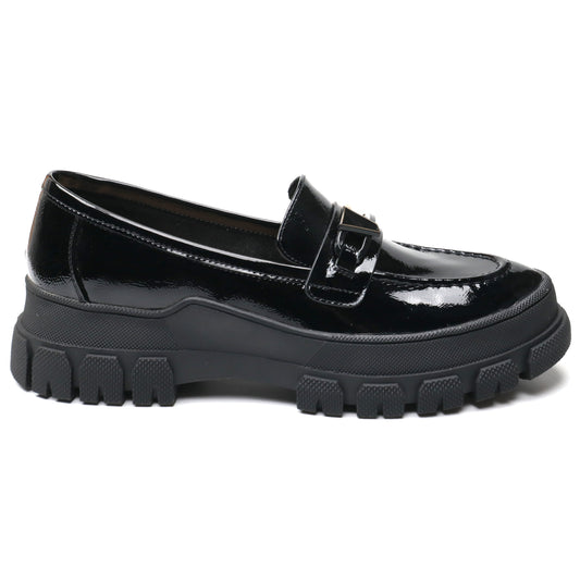 Feeling Pantofi dama piele naturala MH003 S2443 negru ID4008-NG
