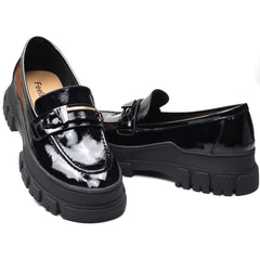 Feeling Pantofi dama piele naturala MH003 S2443 negru ID4008-NG