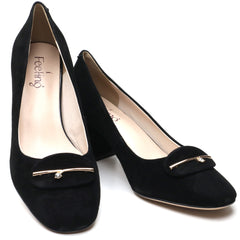Feeling Pantofi dama PAO13 3205 negru ID4016-NG