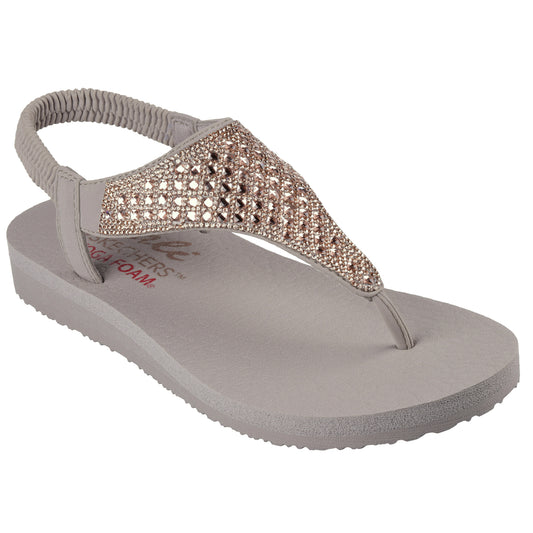 Skechers Sandale dama MEDITATION ROCKSTAR 119770 TAUPE ID4074-TPE