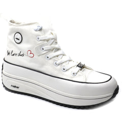 Rieker Sneakers dama 90012 80 alb ID4080-ALB