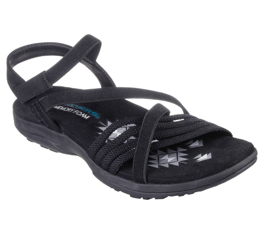 Skechers Sandale dama REGGAE SLIM SUMMER HEAT 163116 BBK ID4085-BBK