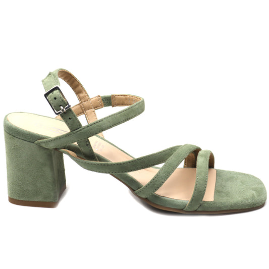 Intermoda Sandale dama 12546185 vernil velur ID4092-VERV