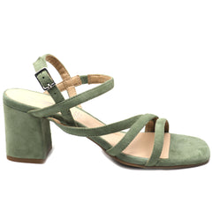 Intermoda Sandale dama 12546185 vernil velur ID4092-VERV