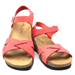 Intermoda Sandale dama GILDA rosu velur ID4096-RSV