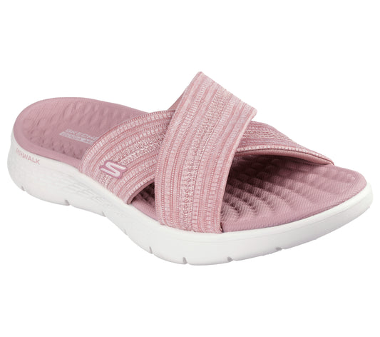 Skechers Papuci dama GO WALK FLEX SANDAL IMPRESS 141420 MAUVE ID4099-MVE