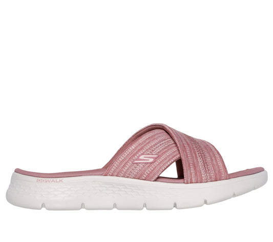 Skechers Papuci dama GO WALK FLEX SANDAL IMPRESS 141420 MAUVE ID4099-MVE