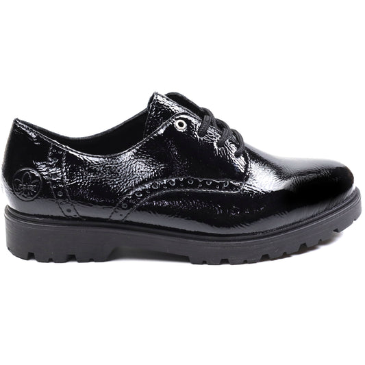 Rieker Pantofi dama 45502 00 negru ID4121-NG