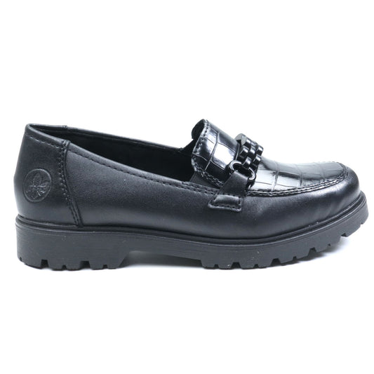 Rieker Pantofi dama 45561 01 negru ID4123-NG