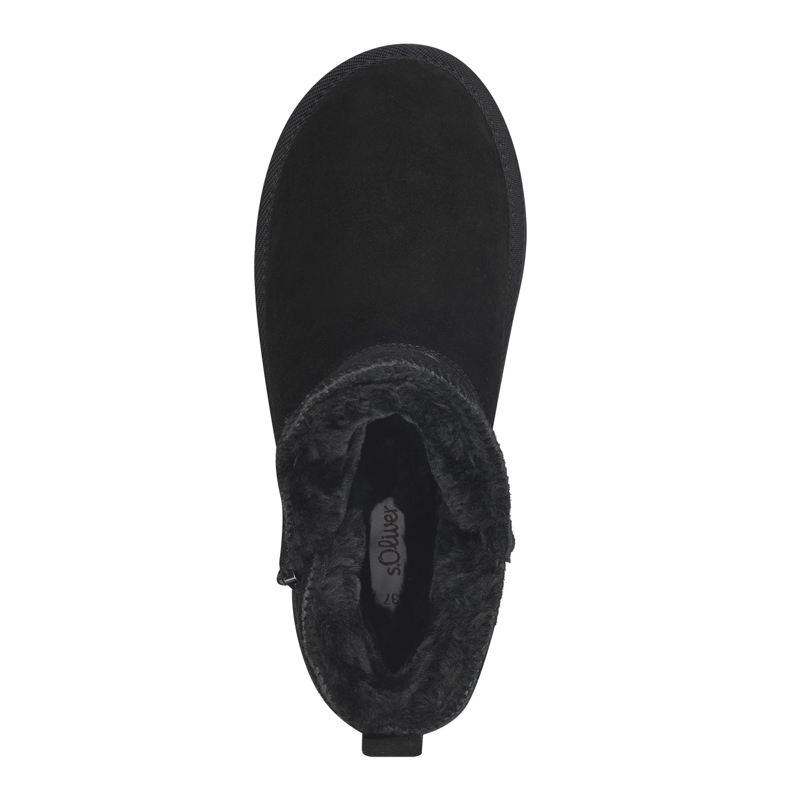 s.Oliver Ghete dama stil UGG 5 26447 43 negru velur ID4137-NGV