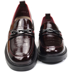 Pass Collection Pantofi dama X4X450028B 23 L bordo lac ID4154-BRDL