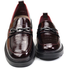 Pass Collection Pantofi dama X4X450028B 23 L bordo lac ID4154-BRDL