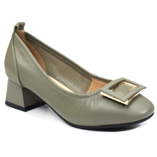 Pass Collection Pantofi dama  M4M440011C 06 N verde ID4165-VRD