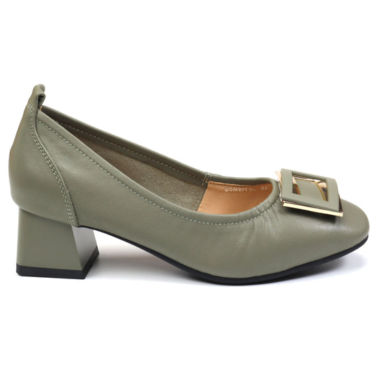 Pass Collection Pantofi dama  M4M440011C 06 N verde ID4165-VRD