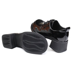 Pass Collection Pantofi dama M4M450010A 01 L negru lac ID4166-NGL
