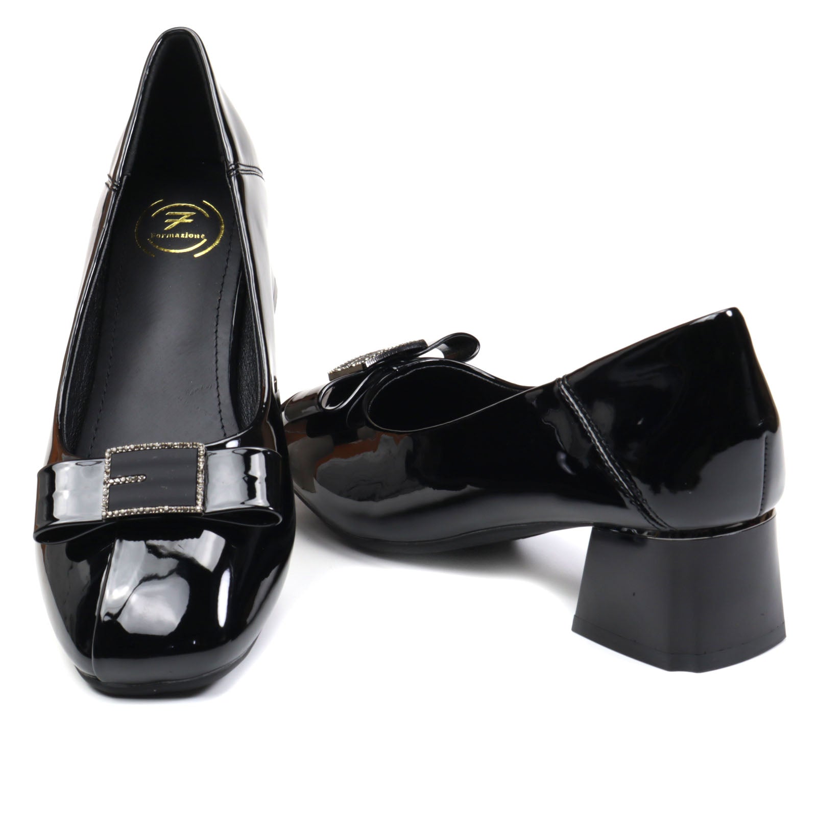 Formazione Pantofi dama 508 27 negru ID4171-NG