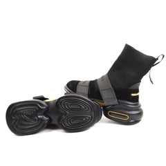 GRYXX Ghete dama P020127 2 B 01 Z negru+multicolor ID4180-NG.MCL