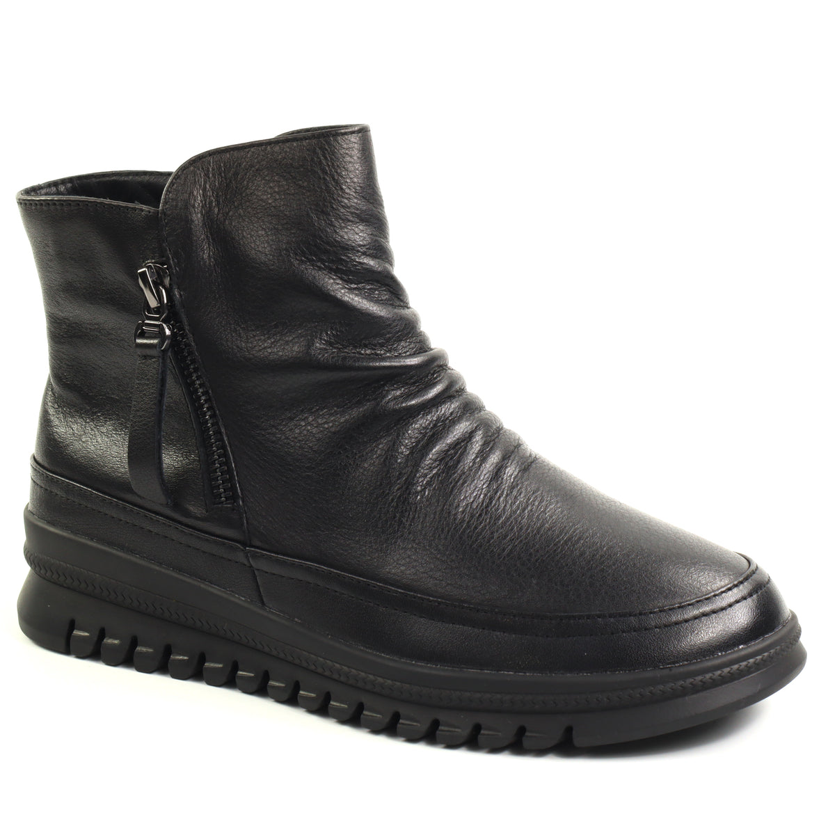 Feeling Ghete dama piele naturala 1066 negru ID4184-NG