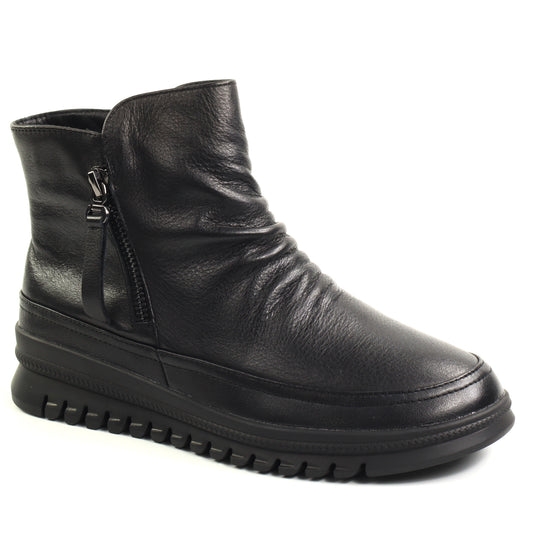 Feeling Ghete dama piele naturala 1066 negru ID4184-NG
