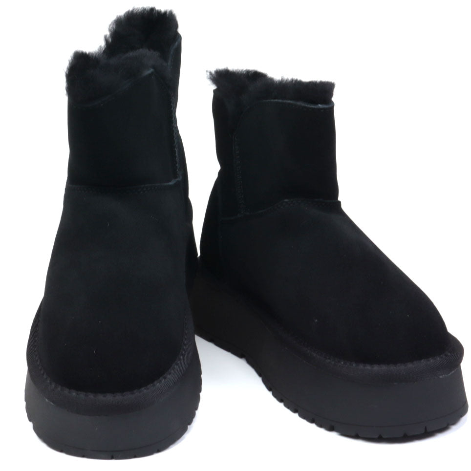 Feeling Ghete dama stil UGG 5908 negru velur ID4185-NGV