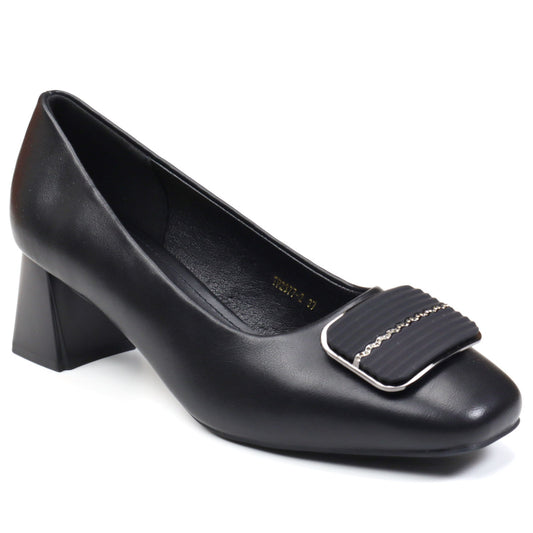 Formazione Pantofi dama TP2377 2 negru ID4201-NG