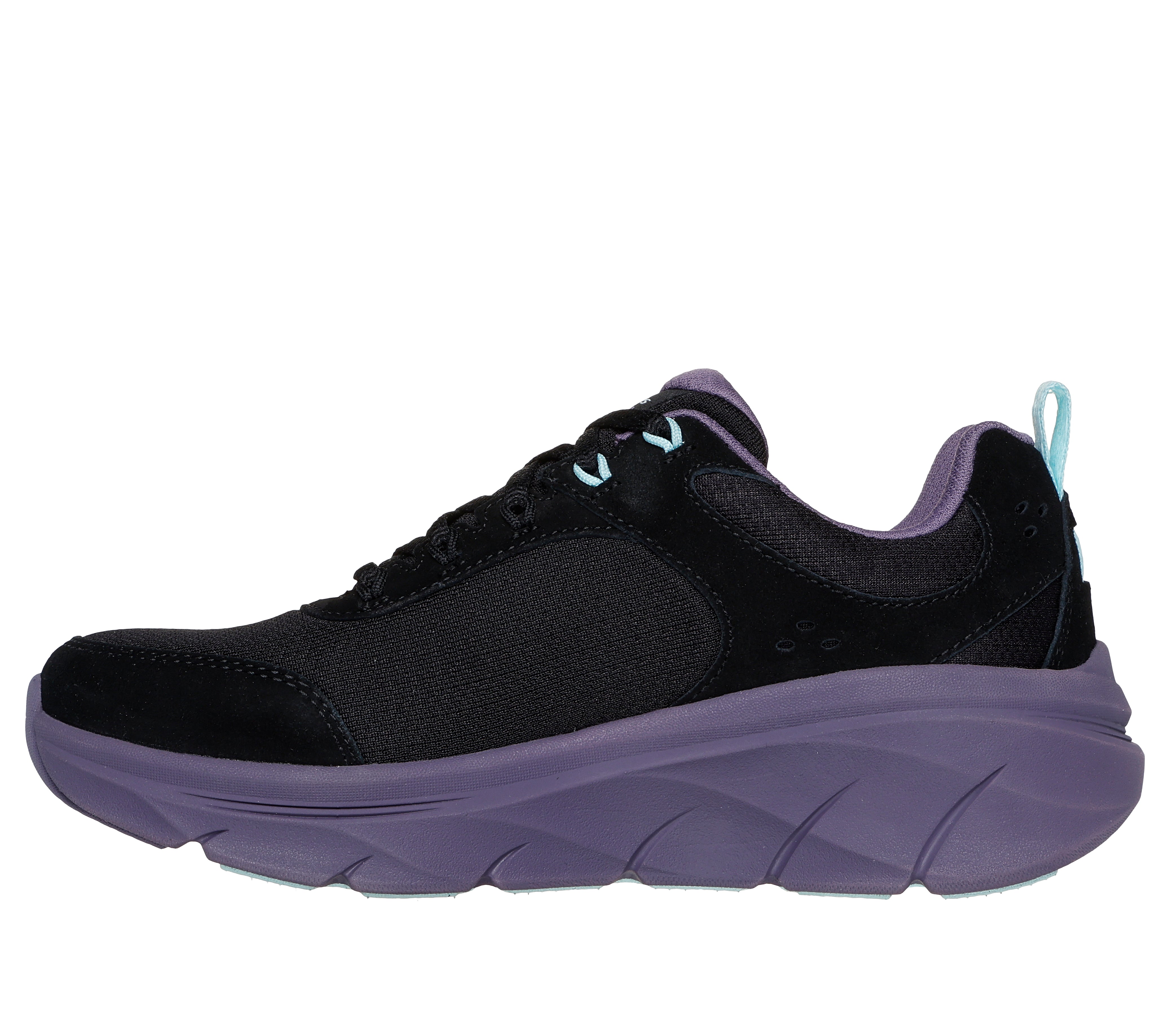 Skechers Pantofi dama sport D'LUX WALKER 2.0 AUTUMN SUN 150108 BLACK/MULTICOLOR ID4218-BKMT