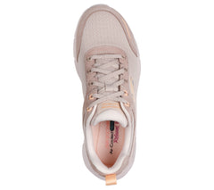 Skechers Pantofi dama sport D'LUX WALKER 2.0 AUTUMN SUN 150108 TAUPE/ORANGE ID4218-TPOR