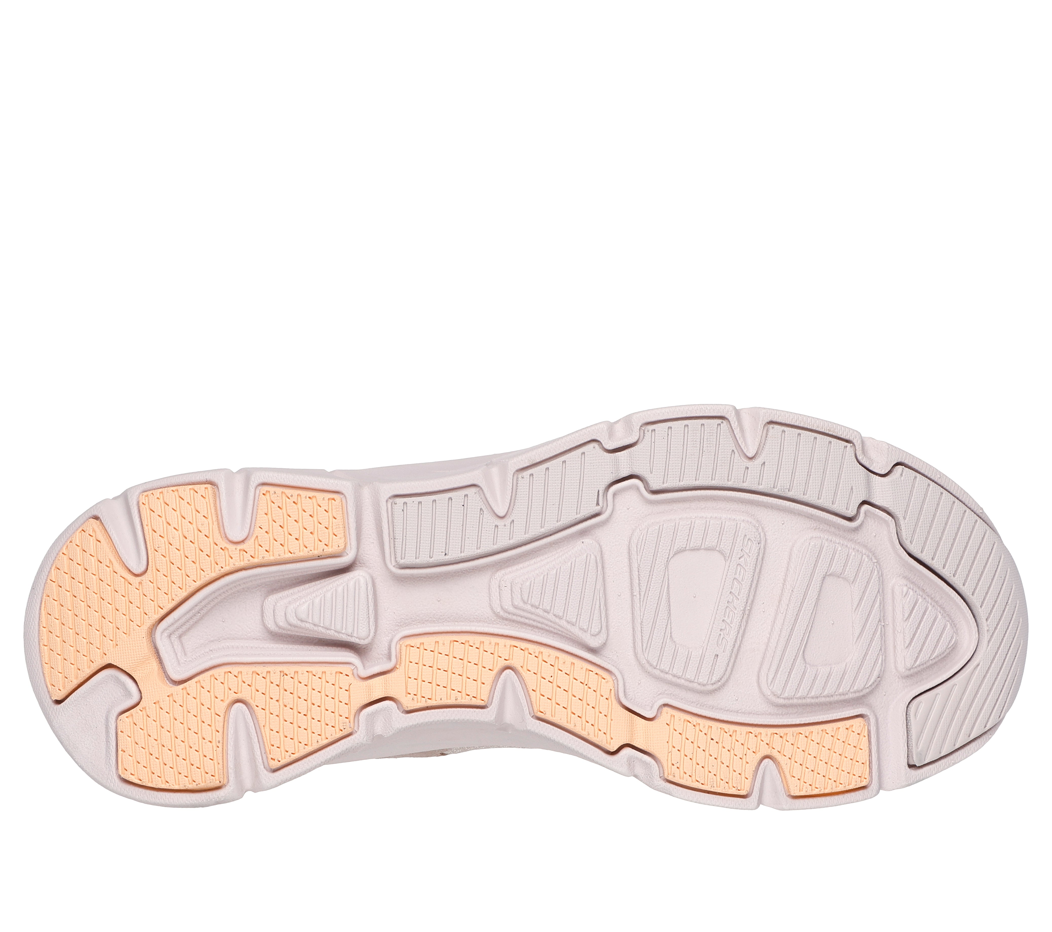 Skechers Pantofi dama sport D'LUX WALKER 2.0 AUTUMN SUN 150108 TAUPE/ORANGE ID4218-TPOR