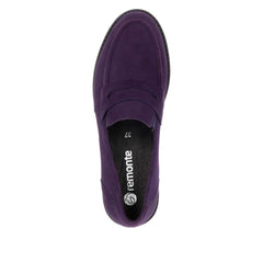 Remonte Pantofi dama D8602 30 visiniu velur ID4237-VISV