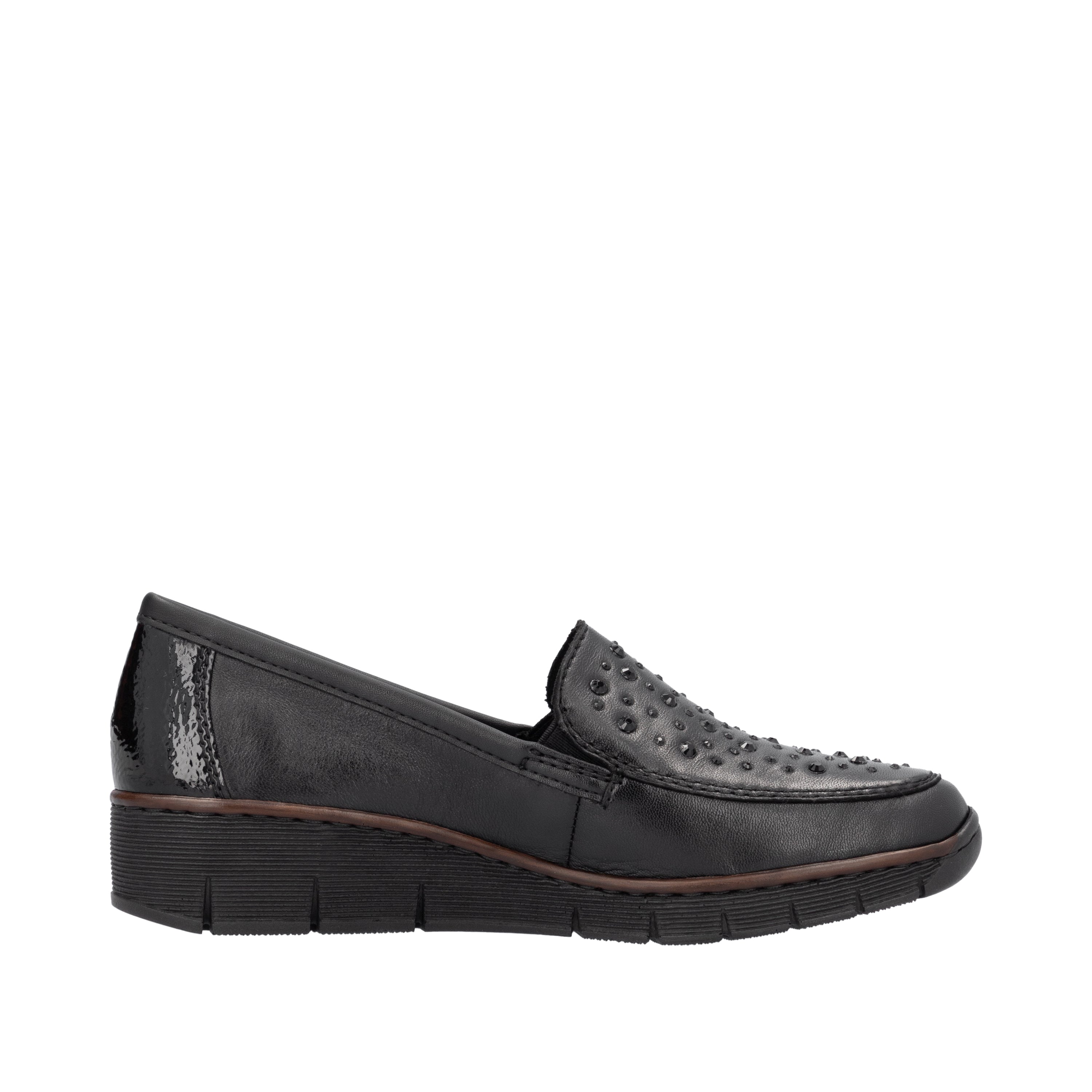 Rieker Pantofi dama 53752 00 negru ID4238-NG