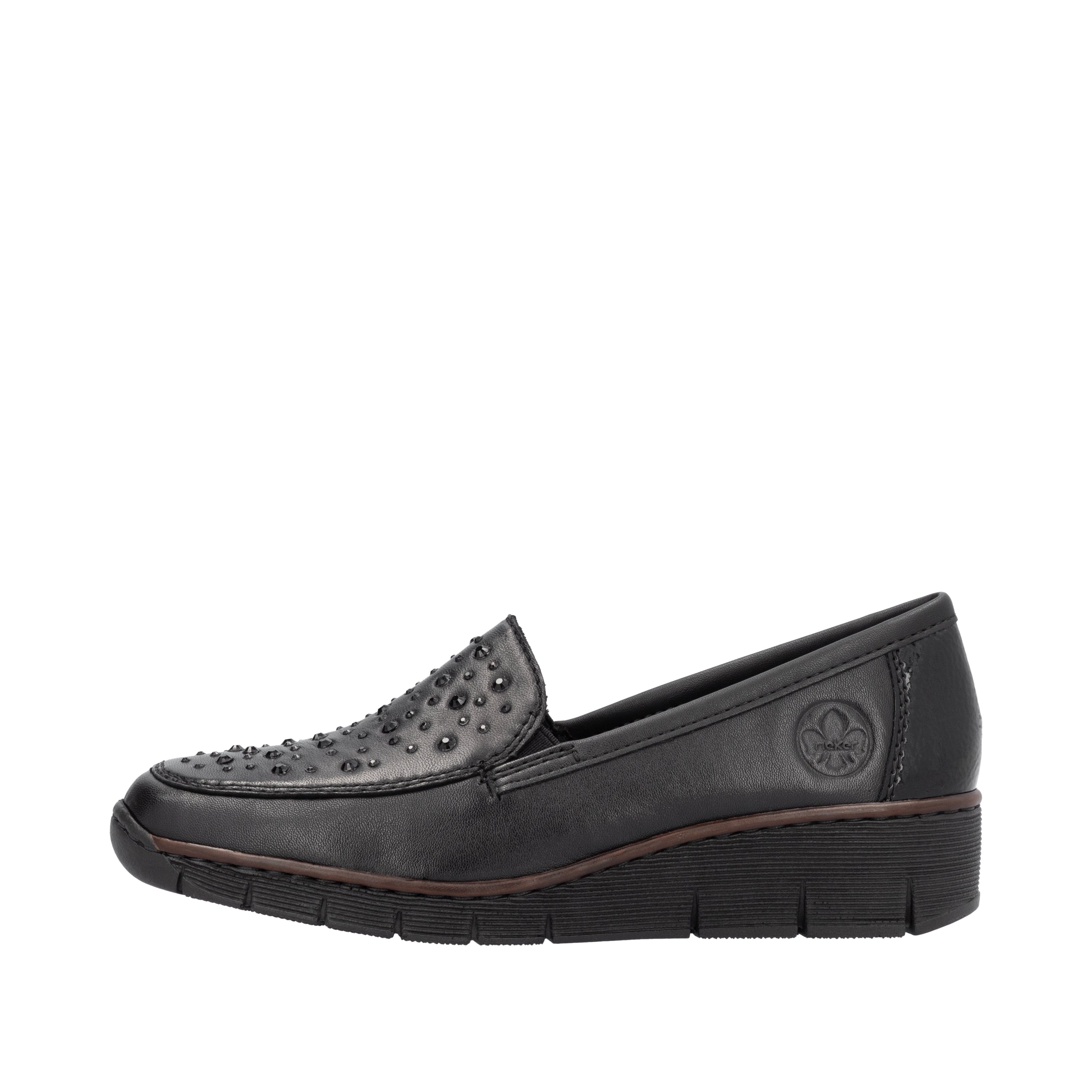 Rieker Pantofi dama 53752 00 negru ID4238-NG