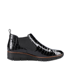 Rieker Ghete dama 53794 01 negru lac ID4242-NGL