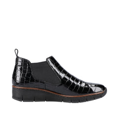 Rieker Ghete dama 53794 01 negru lac ID4242-NGL