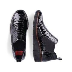 Rieker Ghete dama 53794 01 negru lac ID4242-NGL