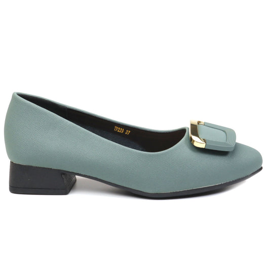 Formazione Pantofi dama TP229 verde ID4251-VRD