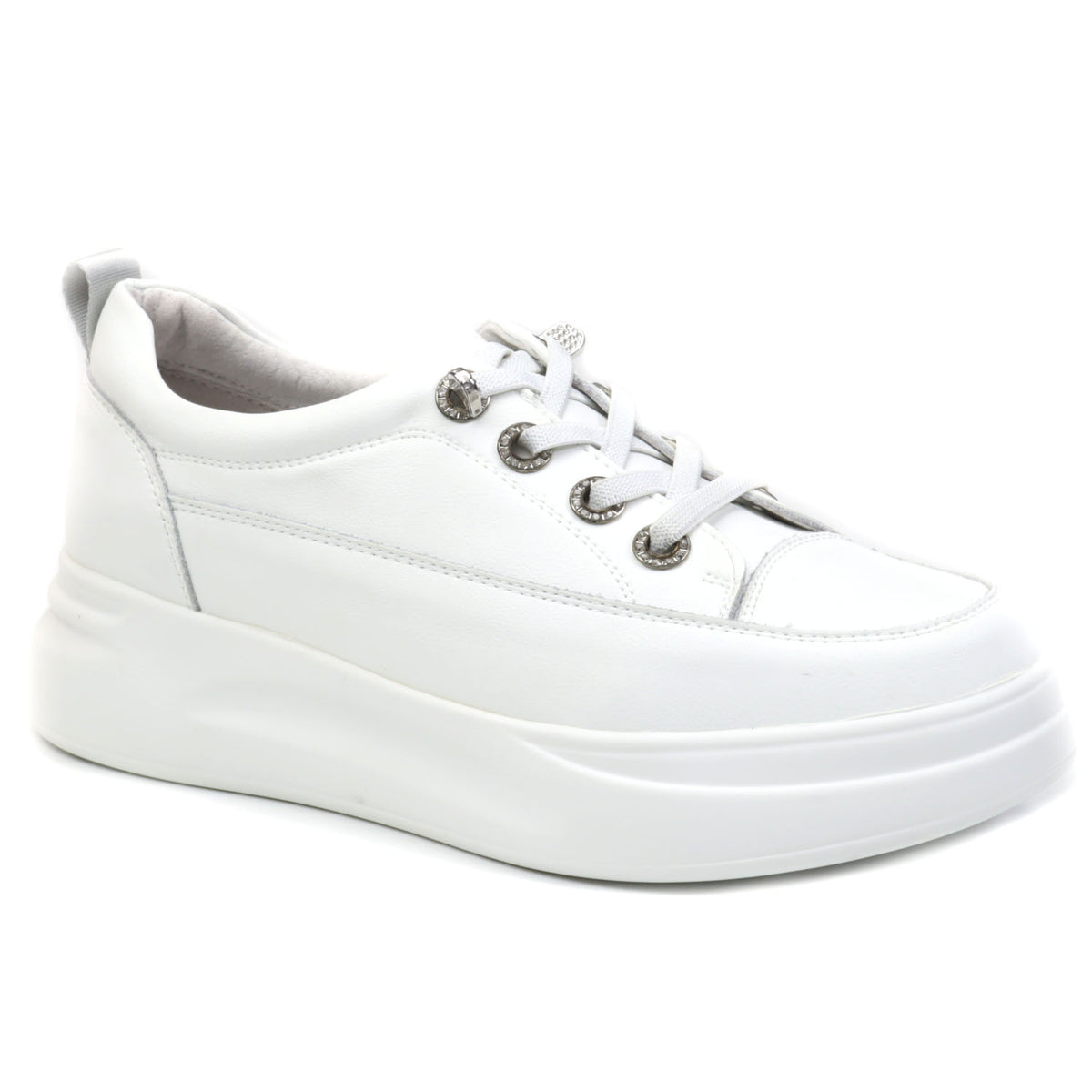 Pass Collection Sneakers dama 7MJH50002A 13 N alb ID4257-ALB