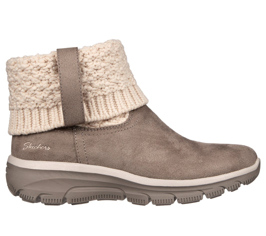 Skechers Ghete dama EASY GOING COZY WEATHER 167401 TAUPE ID4270-TPE