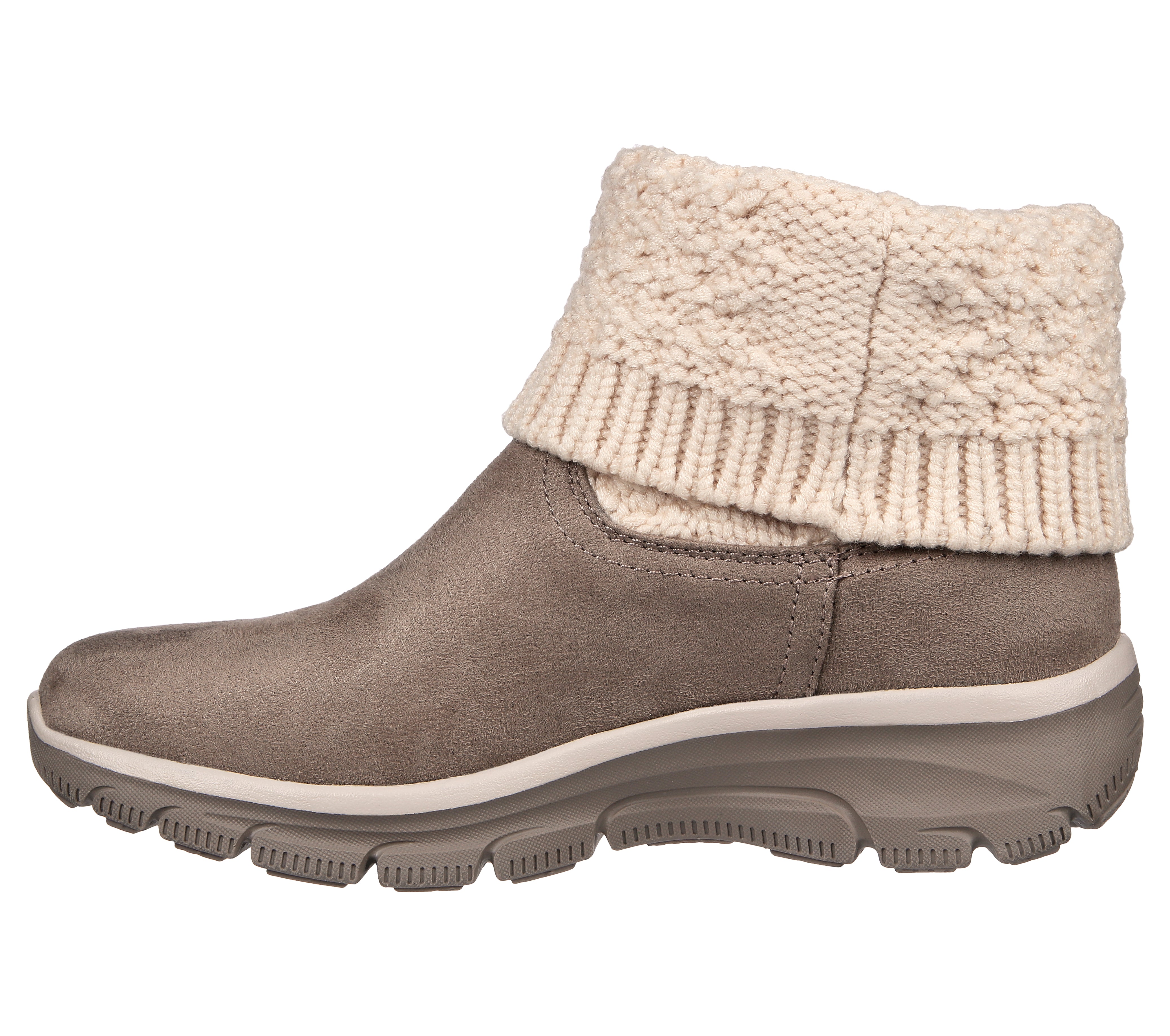 Skechers Ghete dama EASY GOING COZY WEATHER 167401 TAUPE ID4270-TPE